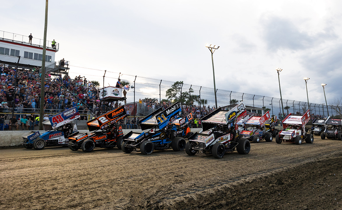 DIRTcar Nationals Four Wide